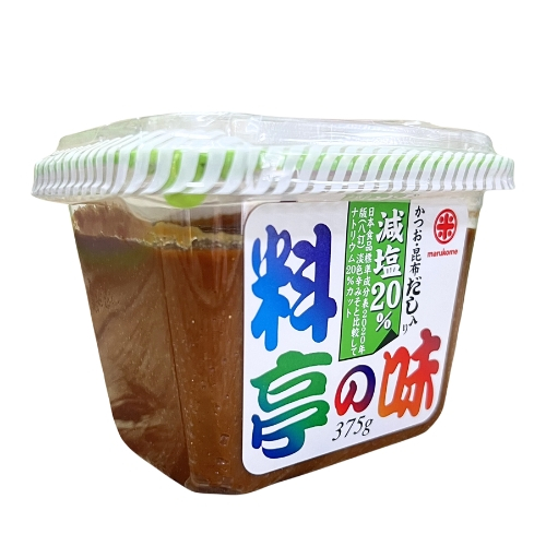Tương Miso Dashi Giảm Muối Marukome 375G